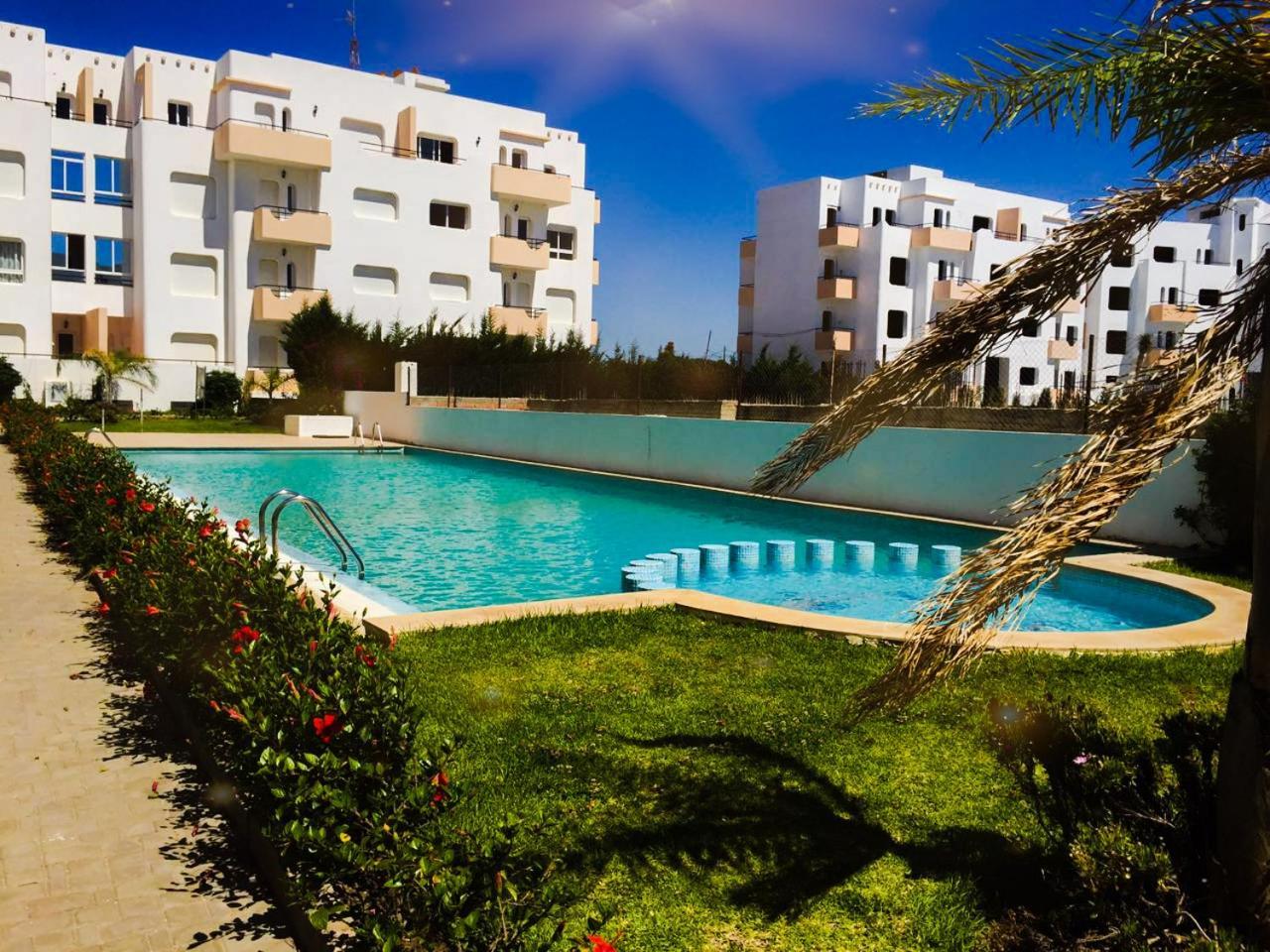 Nouveau, Residence Cap Spartel Avec Une Vue Sur Mer Tânger Exterior foto
